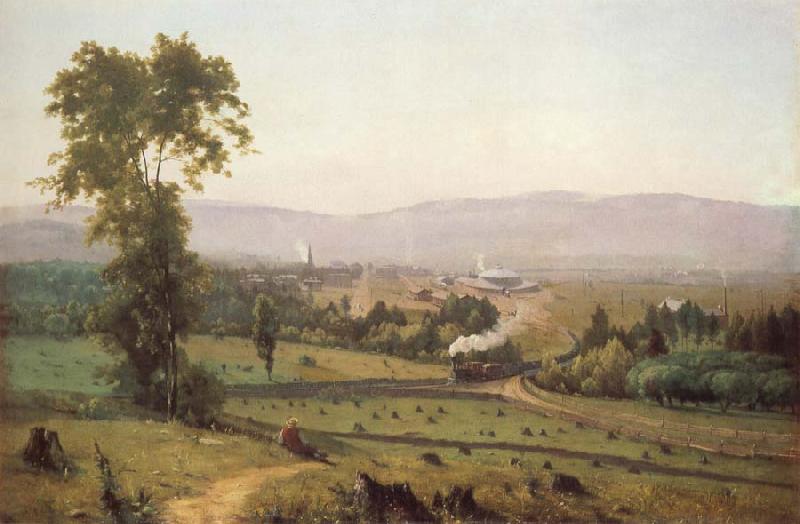 George Inness Lackawanna Valley oil painting picture